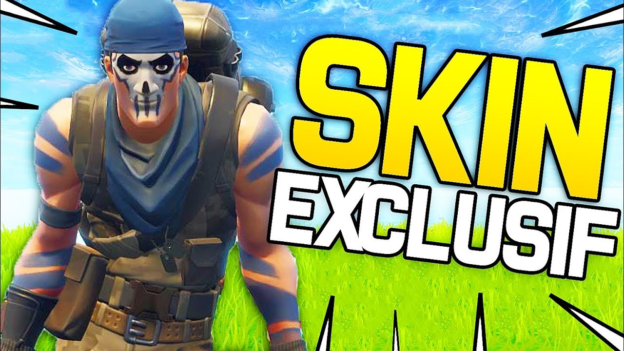NOUVEAU SKIN EXCLUSIF *PEINTURE DE GUERRE* SUR FORTNITE BATTLE ROYALE !