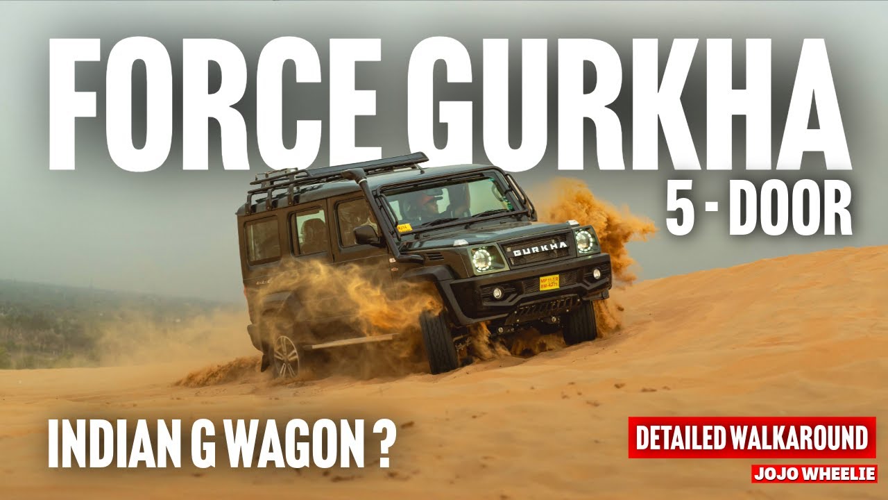 Force Gurkha 5 Door  2024 | Most Detailed  walkaround | Replacement of thar ?