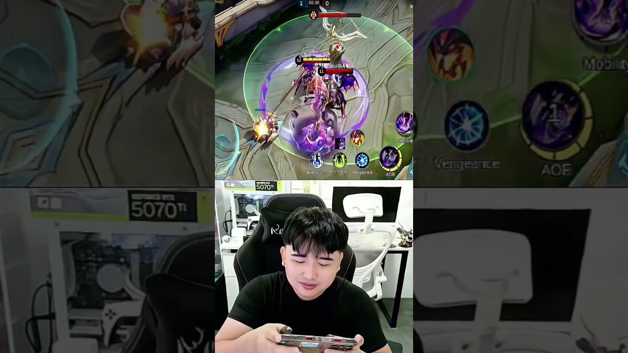 World collector thamuz vs King fear #mobilelegends