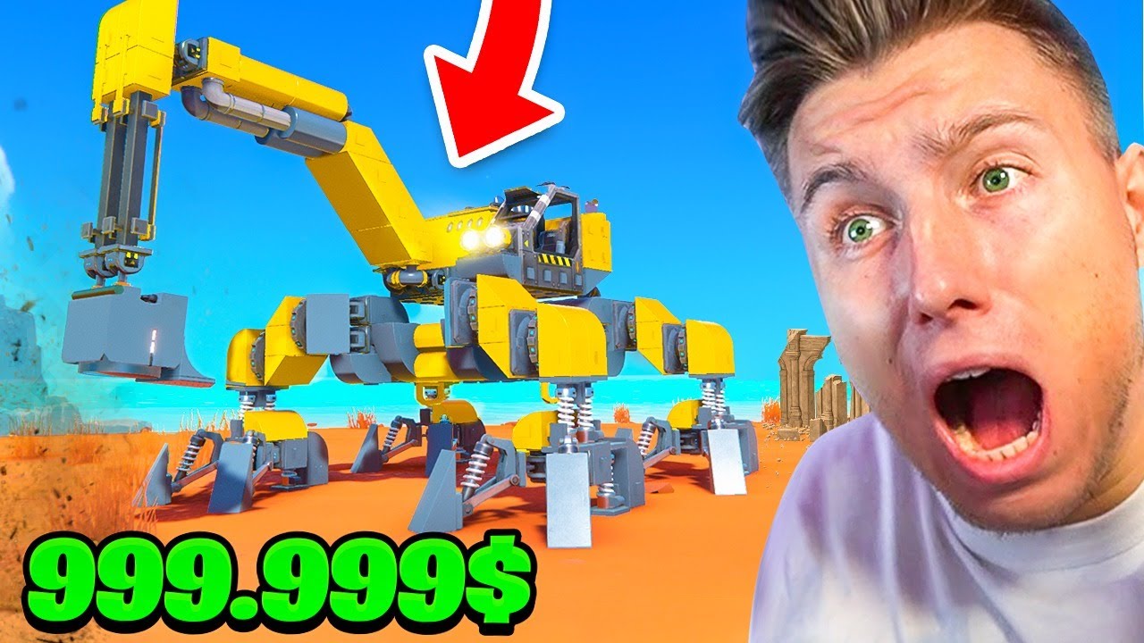 500€ wer den besten BAGGER baut! (Trailmakers)