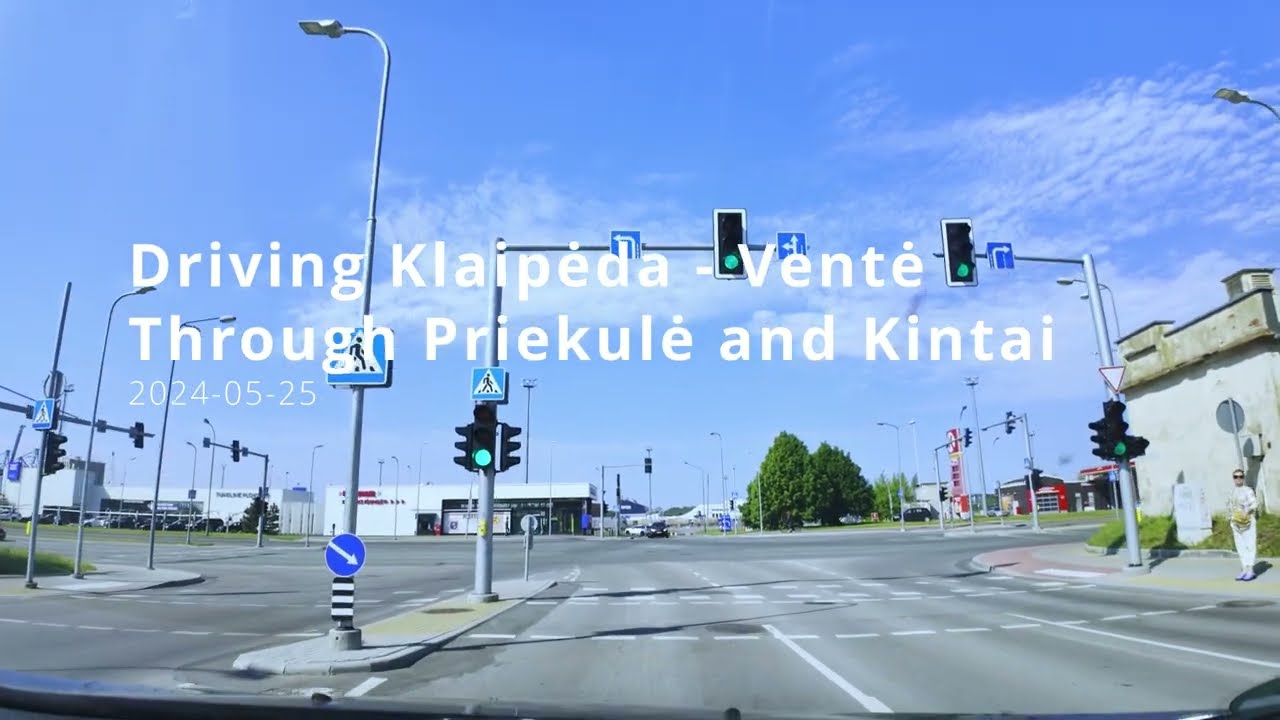 Driving: Klaipėda-Kintai-Ventė. 2024 FHD