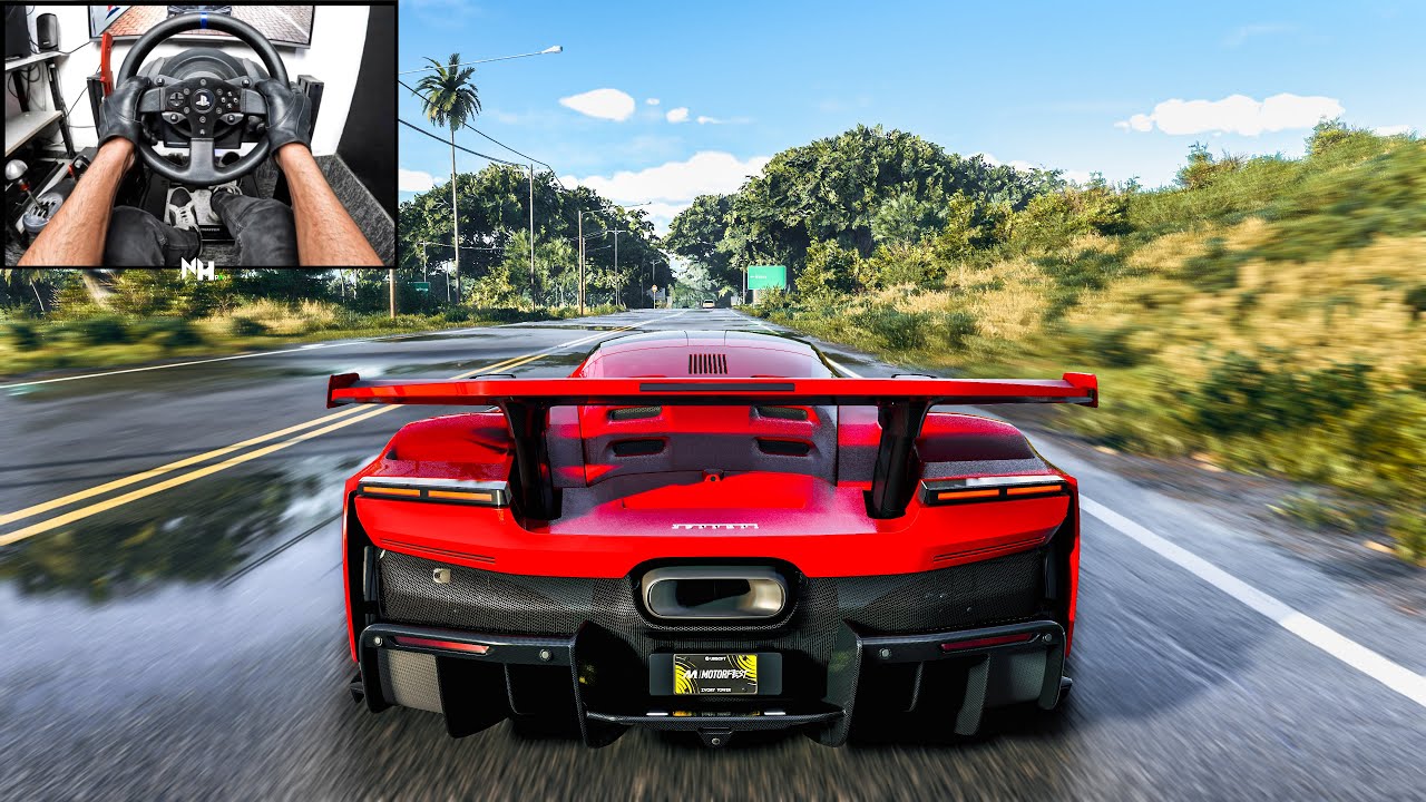 1200HP Ferrari F80 | The Crew Motorfest | Steering Wheel Gameplay