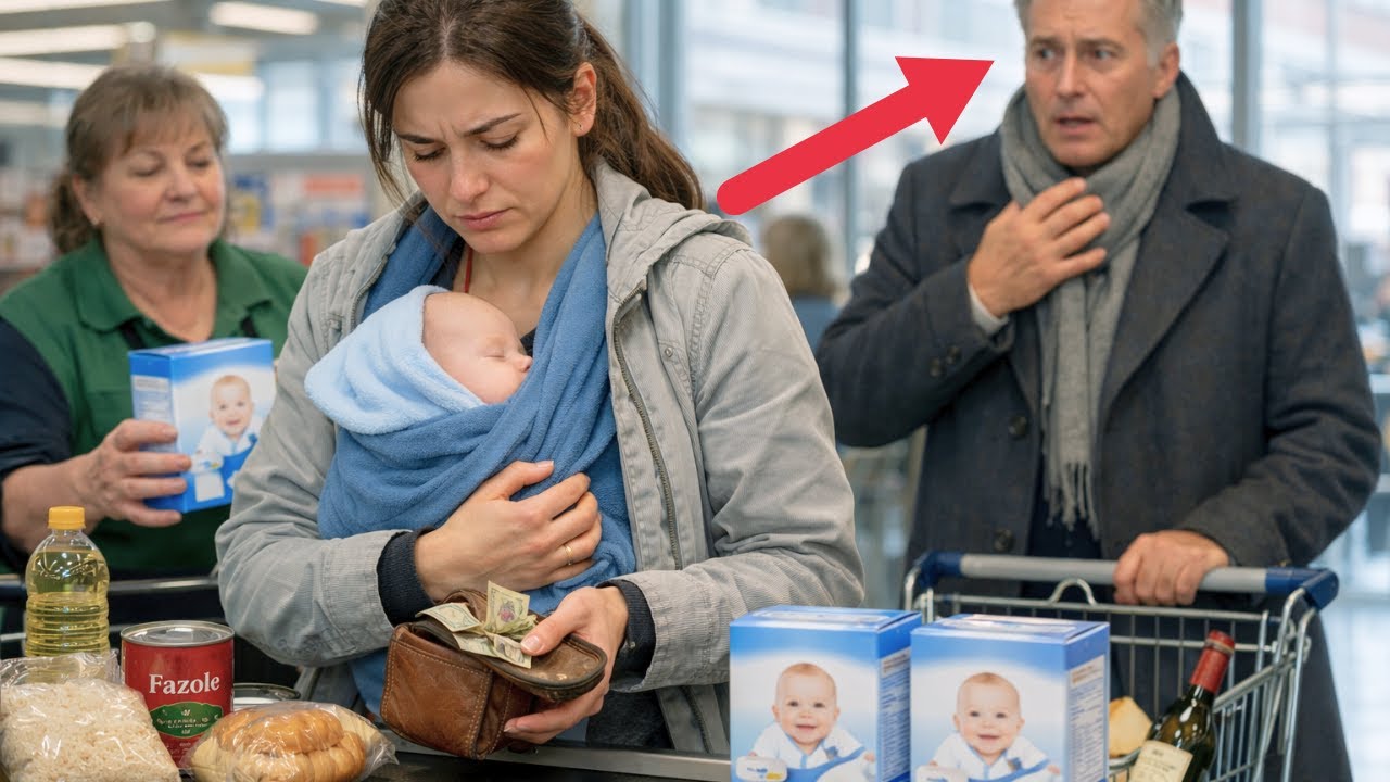 Milionář viděl chudou samoživitelku jak vrací mléko svému dítěti –to co udělal potom všechno změnilo