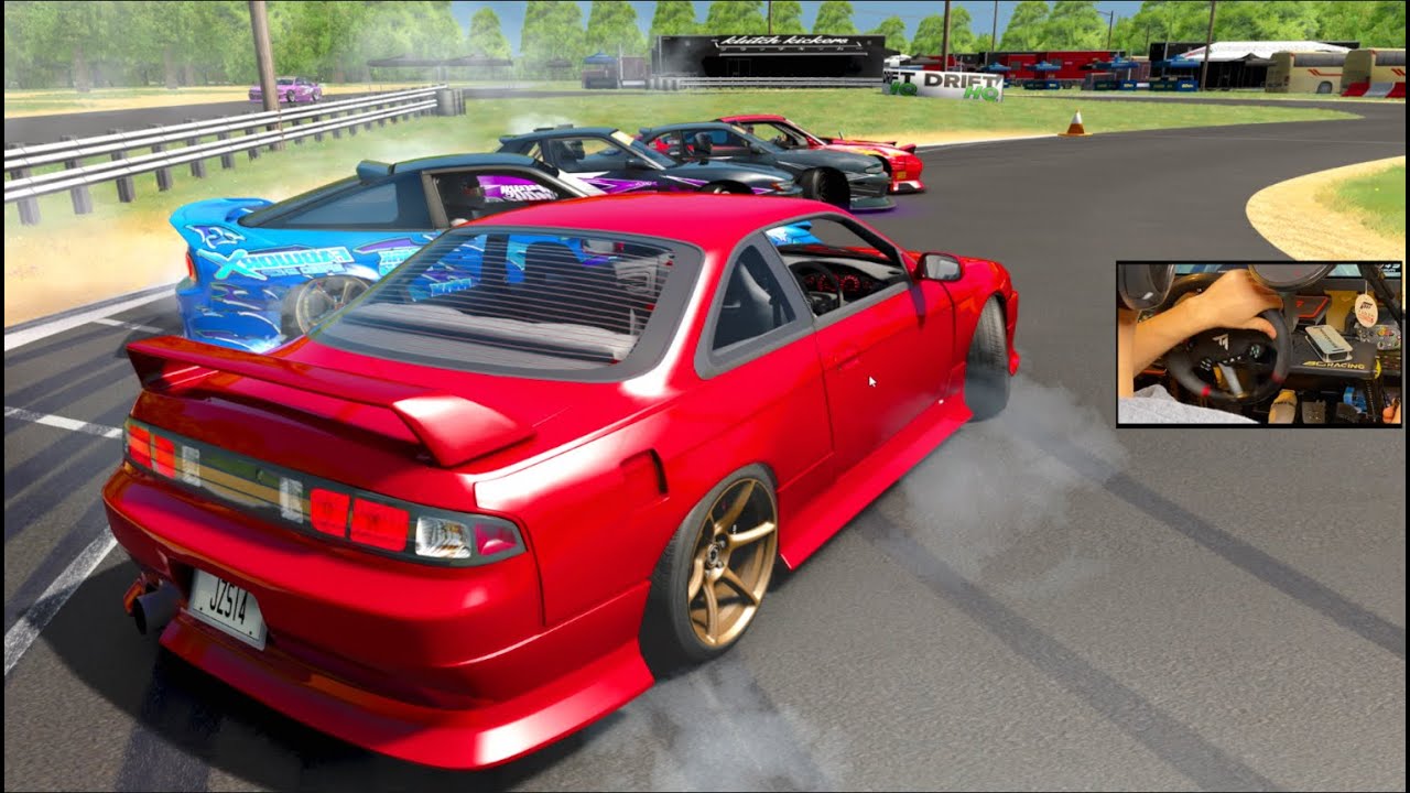 THIS Klutch Kickers Drift SERVER Is Always FULL With 6+ Car TRAINS w/2JZ S14!