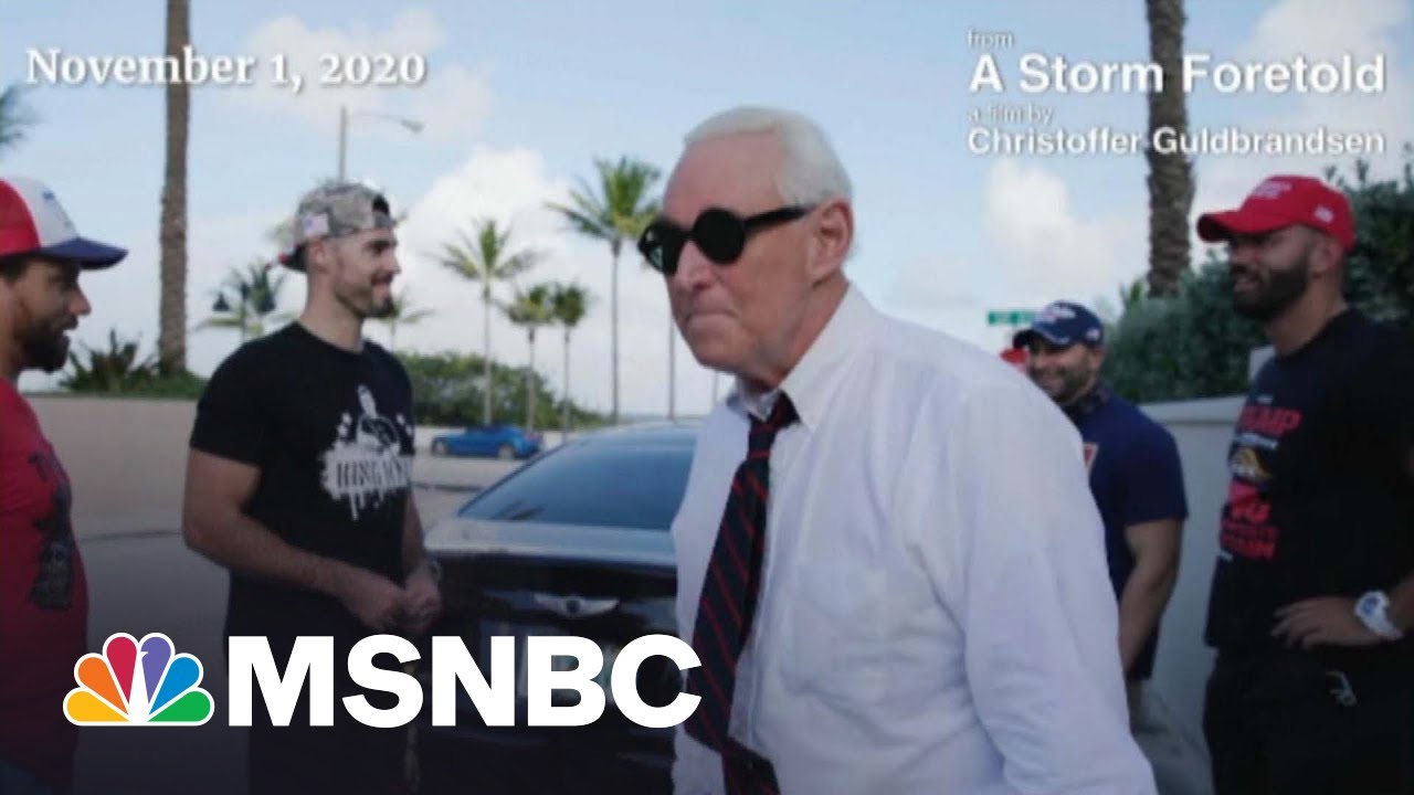 Jan. 6 Committee Shows New Video Of Roger Stone Encouraging Violence Before 2020 Election