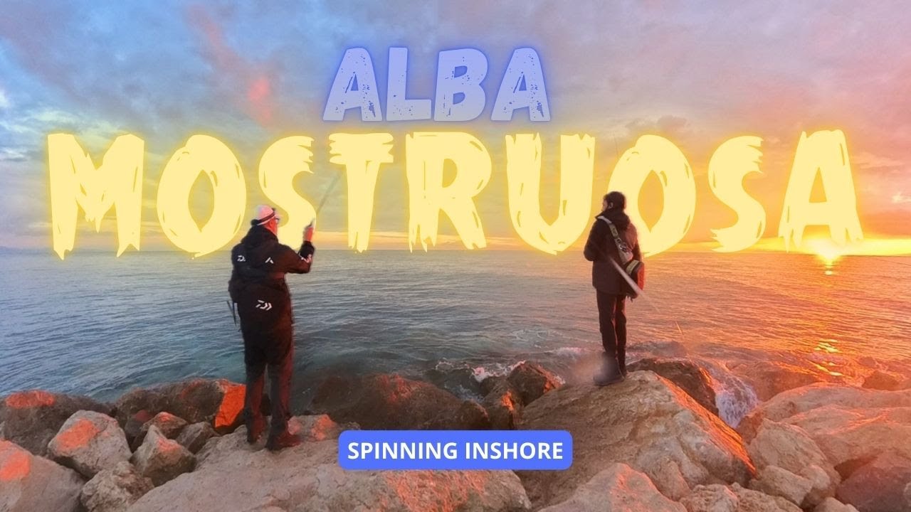 SPINNING INSHORE - ALBA MOSTRUOSA 🌅 | Predatori che si predano, attacchi continui e attività folle