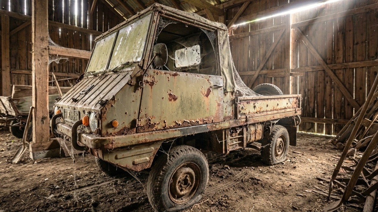 Don’t Make These 3 MISTAKES When Restoring a 1960 Steyr-Puch Haflinger 700 #carrestoration