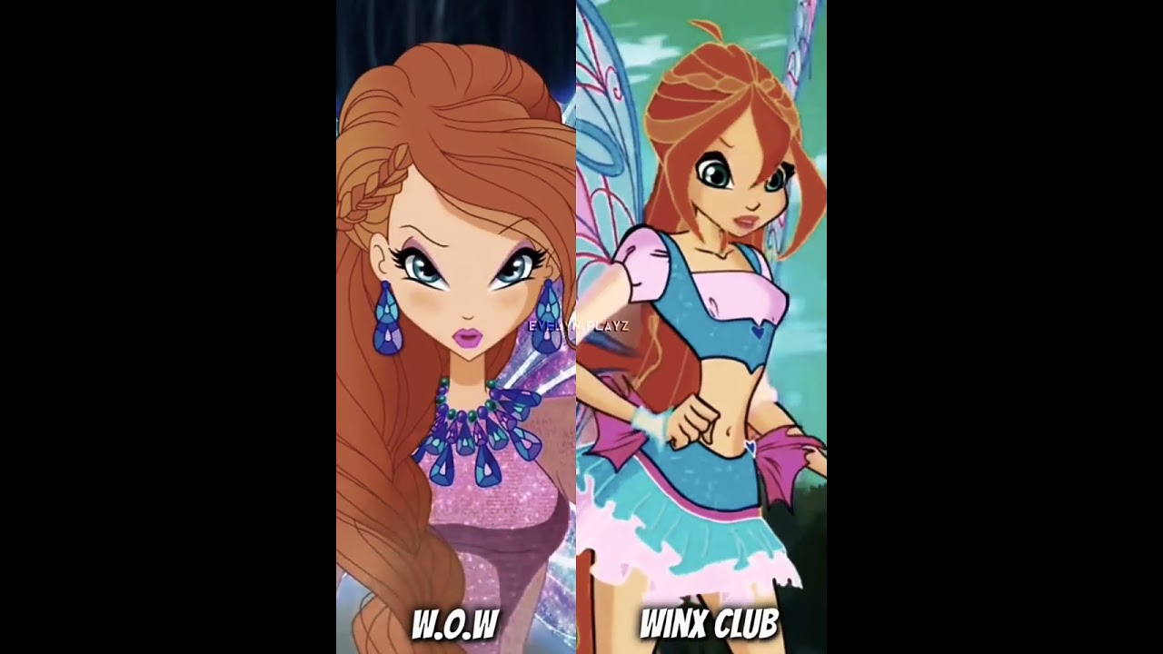 W.O.W vs Winx Club #winxclub