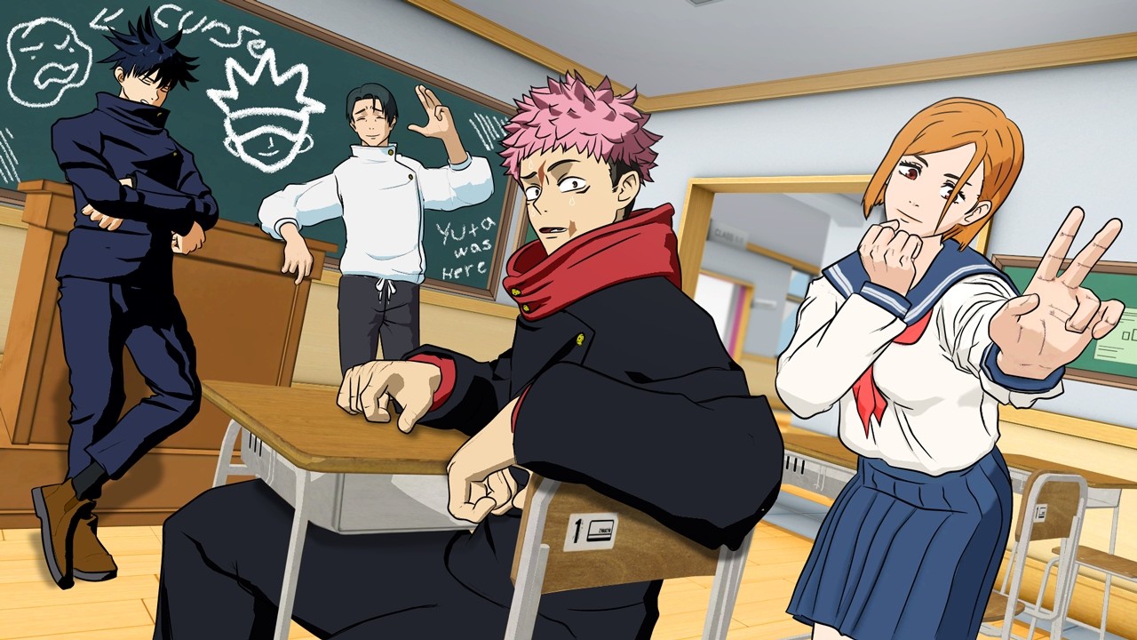 Jujutsu Kaisen Summer School! (jujutsu kaisen vr)