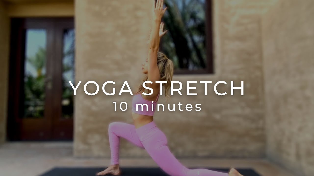 10 MIN YOGA STRETCH | Short Full Body Yoga Session | Yoga by Nicole