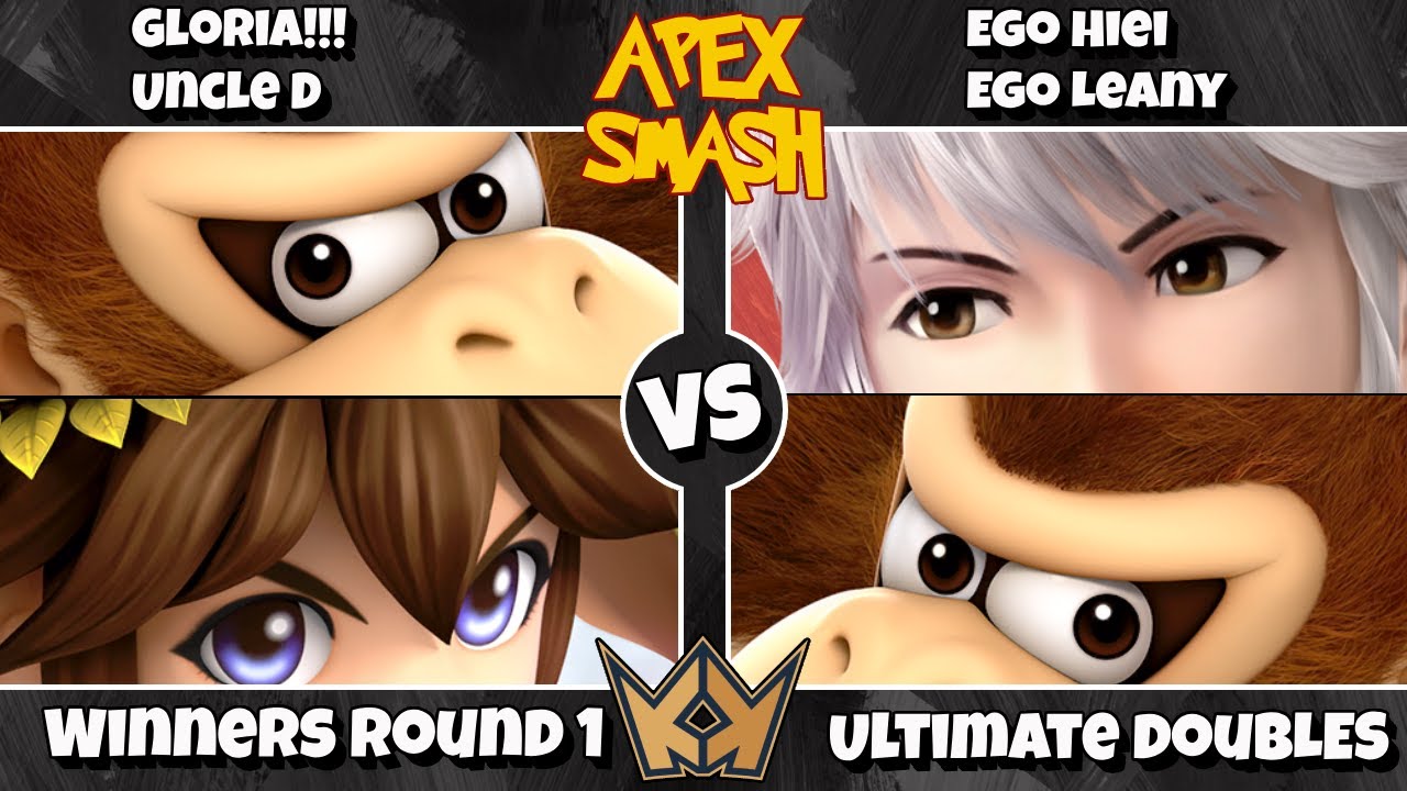 Apex Smash 05 - WR1 - Gloria!!! & Uncle D Vs. Ego Hiei & Ego Leany  (Ultimate Doubles)