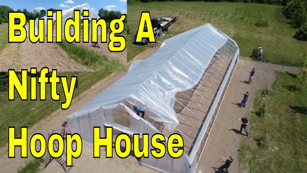 Constructing My Nifty Hoops High Tunnel, NRCS Grant Hoop House