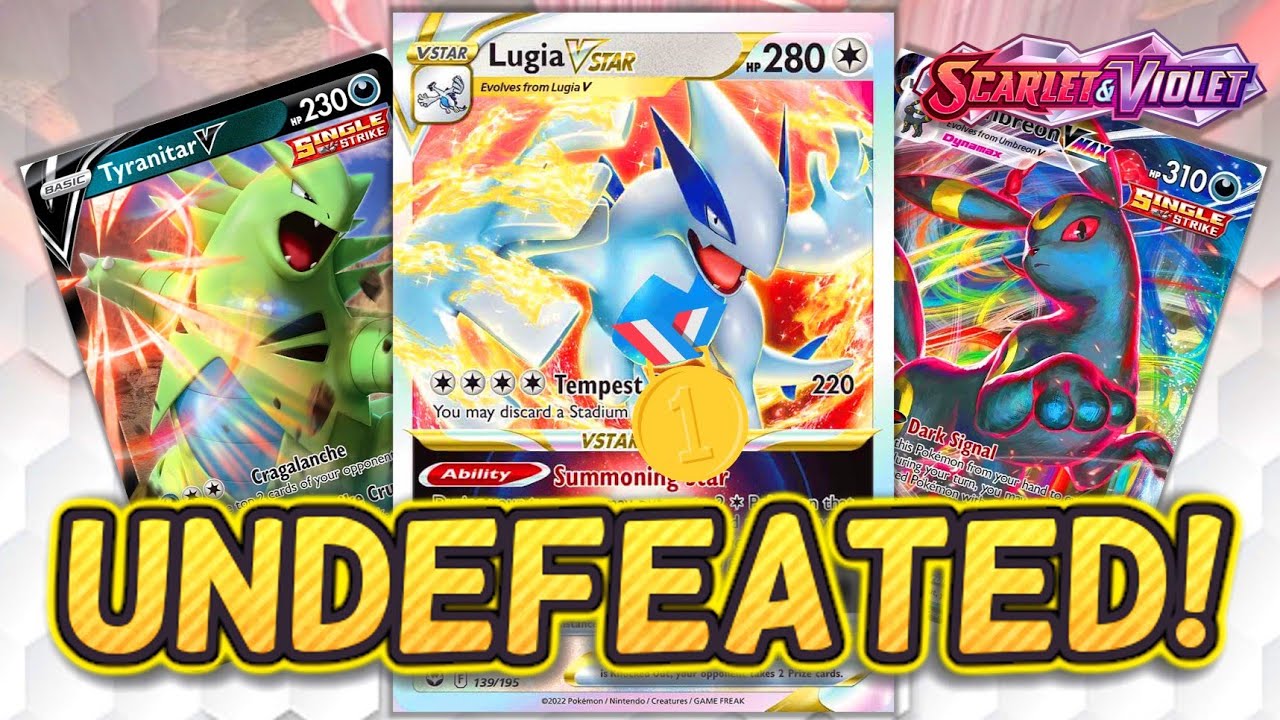 This Single Strike Lugia VSTAR Deck WON a Tournament! | Scarlet & Violet Deck Profile PTCGL