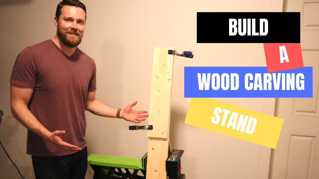 Build A Simple Wood Carving Stand | Wood Carving Basics