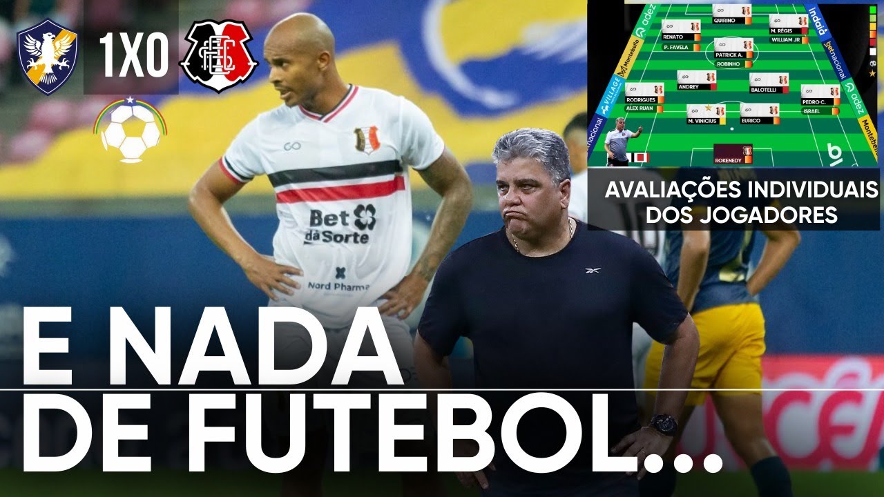 RETRÔ 1X0 SANTA CRUZ - TRICOLOR JOGA MAL, PERDE PARA O RETRÔ E ESCANCARA PROBLEMAS COLETIVOS