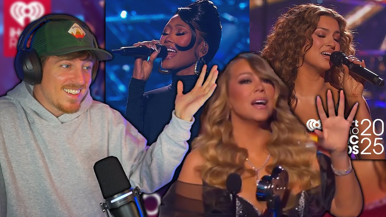 Reacting to Muni Long & Tori Kelly perform a Mariah Carey Medley (2025 iHeartRadio Awards)