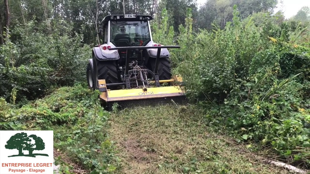 Entretien de chemins en réserve naturelle - Entreprise Legret - septembre 2018