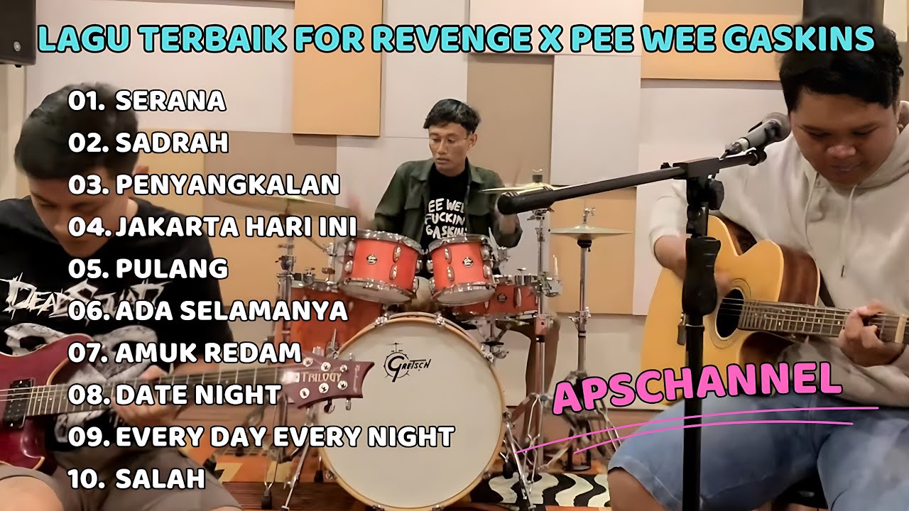 LAGU TERBAIK FOR REVENGE X PEE WEE GASKINS | COVER BAND APS CHANNEL