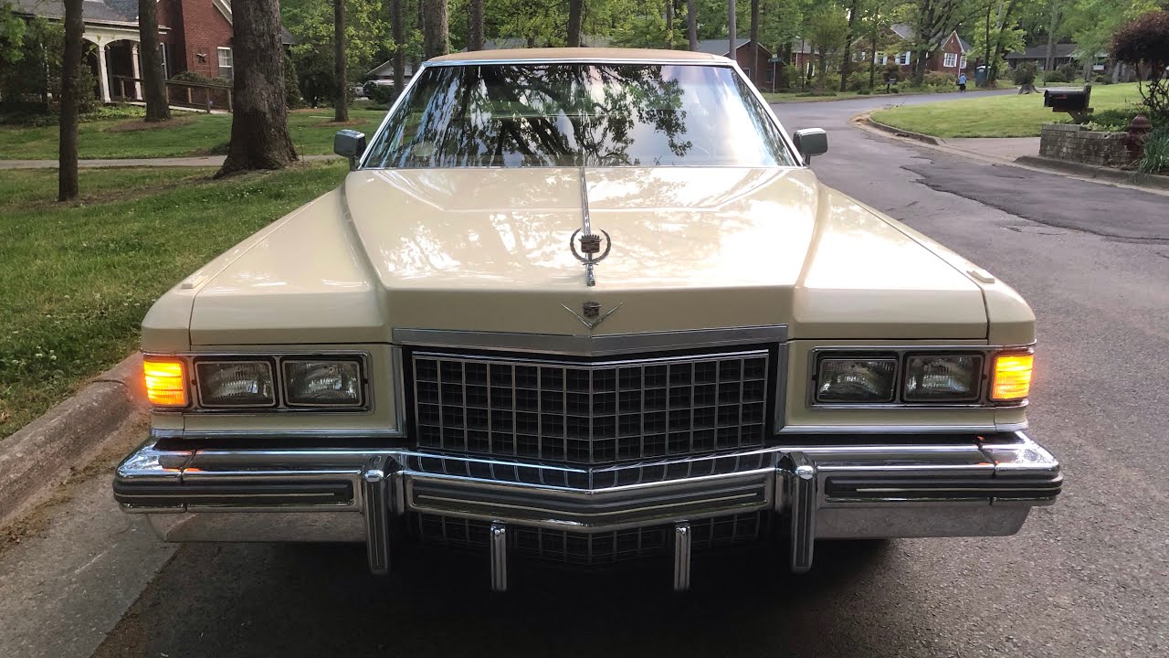 1976 Cadillac Sedan de Ville 14k orig. mi. Walk around (SOLD)