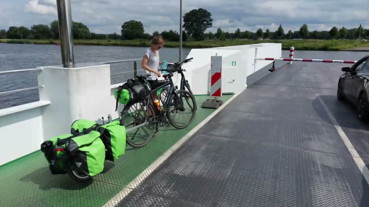Fietsvakantie met fietskar, langs de Maasroute