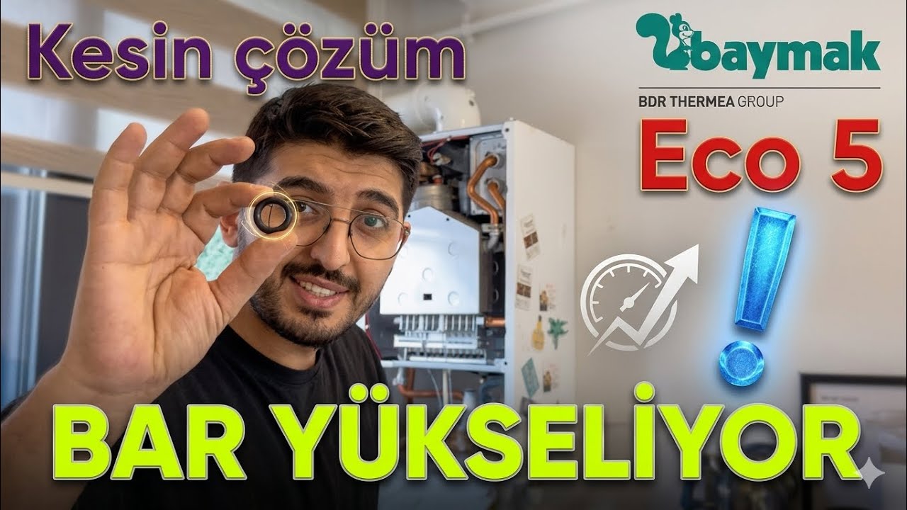 BAYMAK KOMBİ BASINÇ NEDEN YÜKSELİR ?