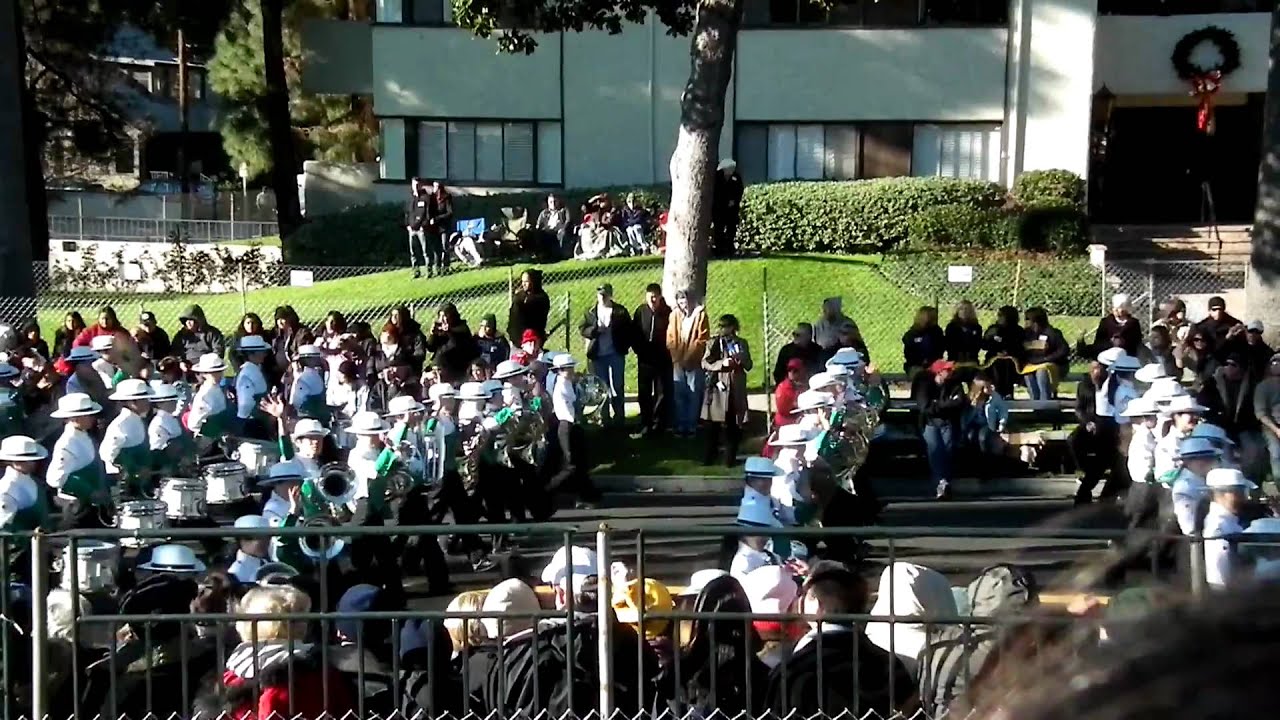 ローズパレード2011 本番　 Rose Parade North Japan Honor Green Band