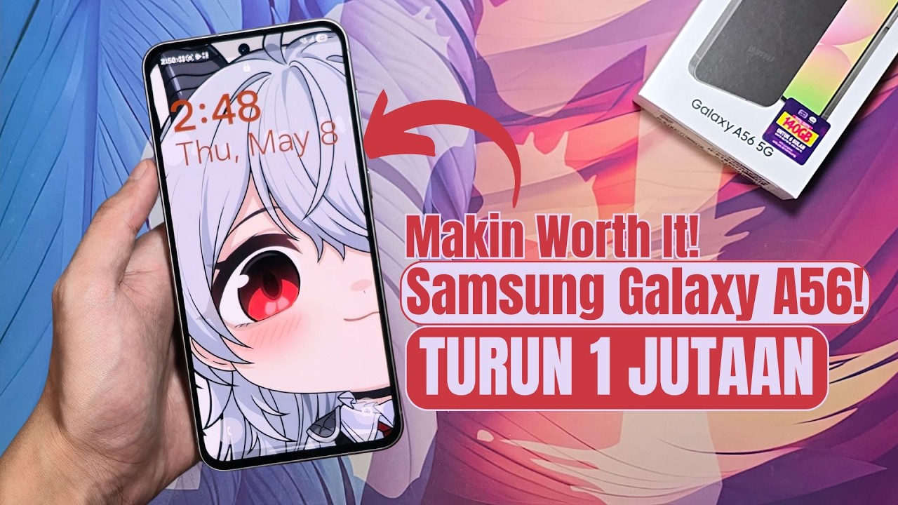 BARU RILIS UDAH TURUN 1 JUTA! | Samsung Galaxy A56 Late Unboxing Dan Quick Review!