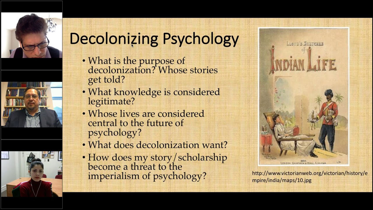 Toward a Decolonial Psychology: Three Scholars in North American Settings