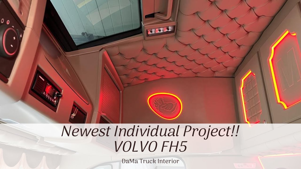 New project - New upholstery in VOLVO FH5