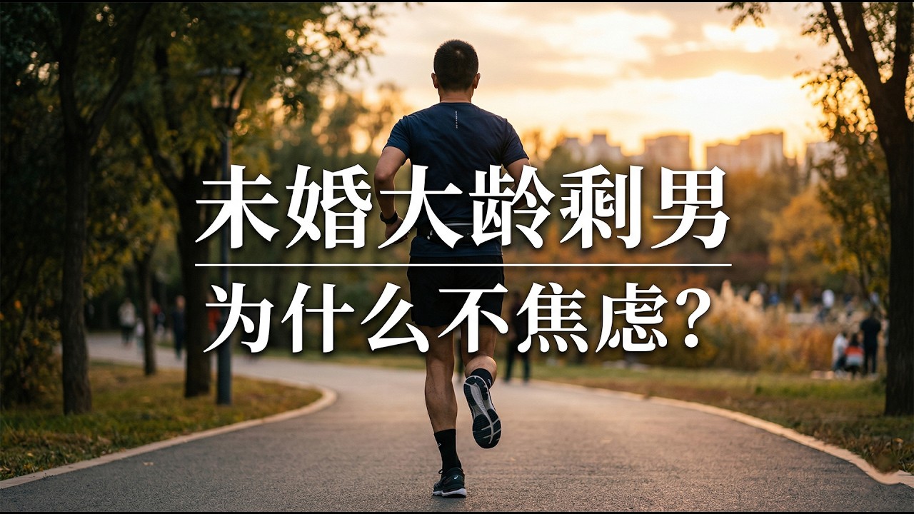 没结婚的大龄剩男，为什么不焦虑？