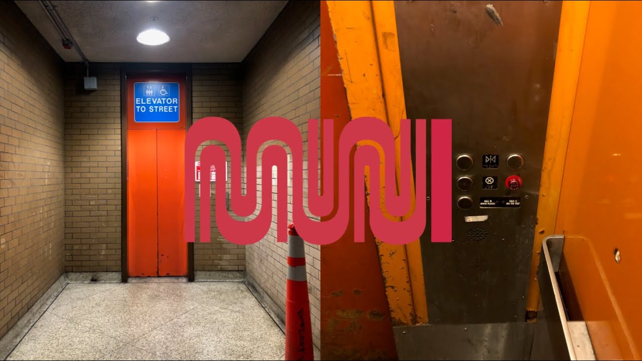 HORRENDOUS United States Hydraulic Urinator-Church St Muni Metro Station-San Francisco, CA