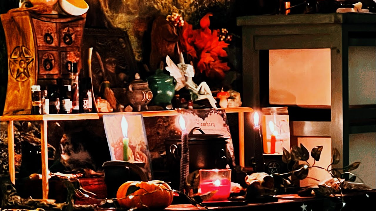 My Samhain Altar