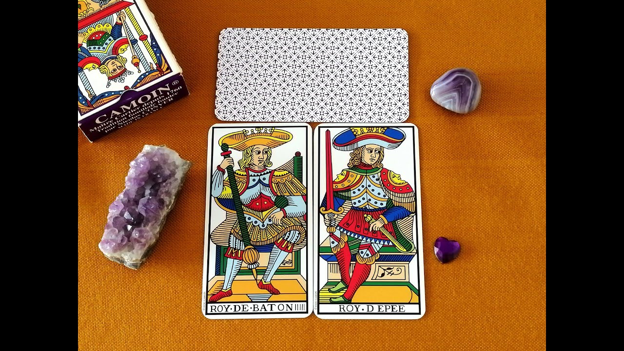 ¡CÓMO LEER EL REY DE ESPADAS Y EL REY DE BASTOS! | CURIOSIDADES DEL TAROT DE MARSELLA | PARTE 1