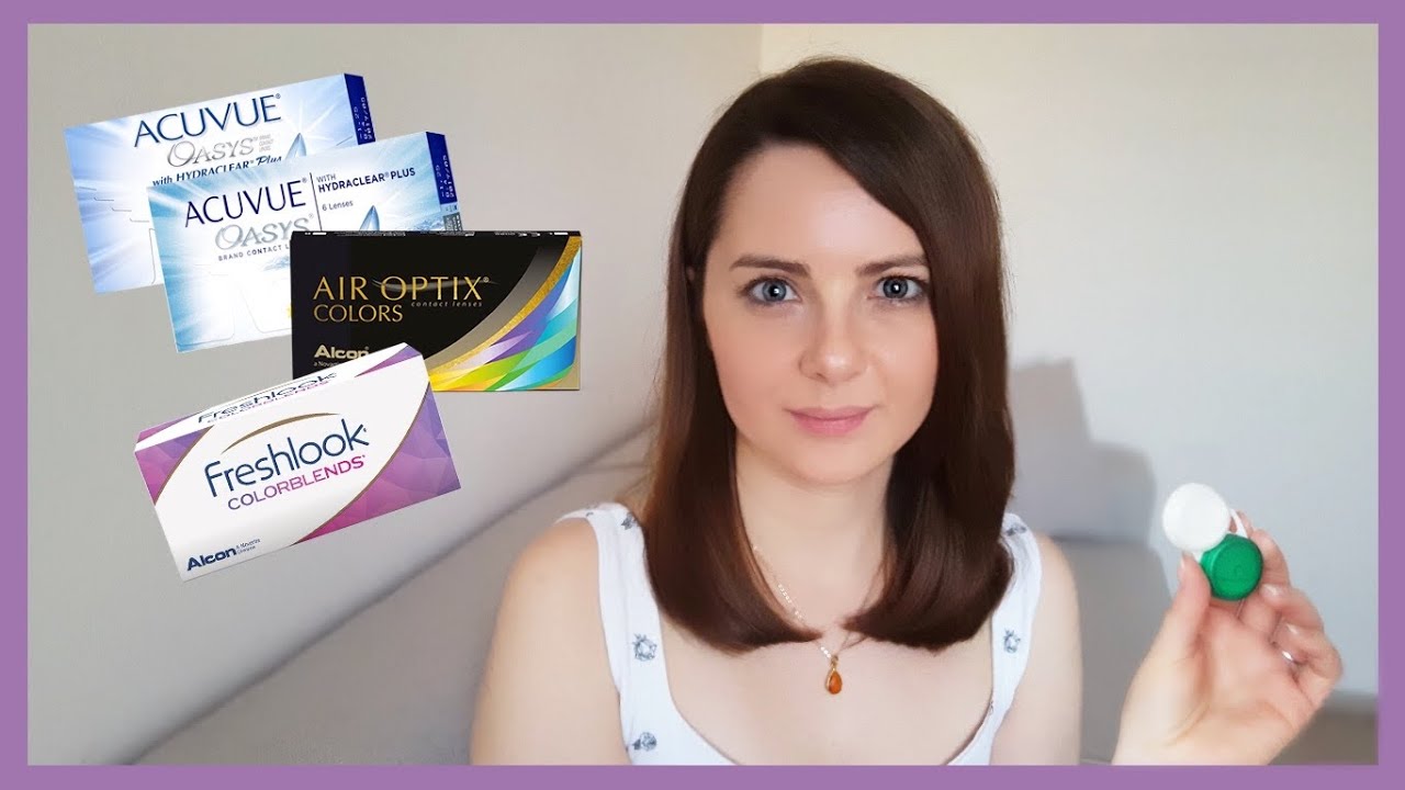 Lens Nasıl Takılır? Freshlook Colorblends ile Air Optix Colors Karşılaştırması.