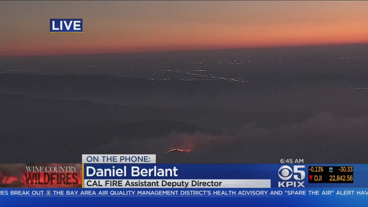 Cal Fire Assistant Deputy Director On Wine Country Firefight