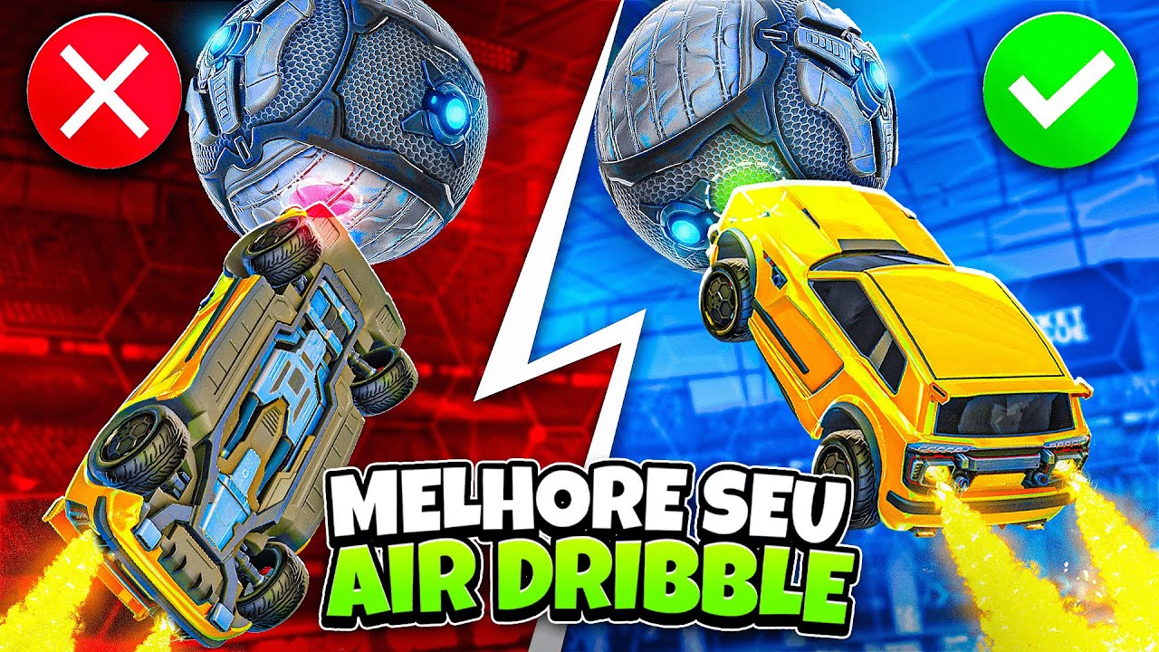GUIA COMPLETO de AIR DRIBBLE do INICIANTE ao AVANÇADO - Rocket League Tutorial