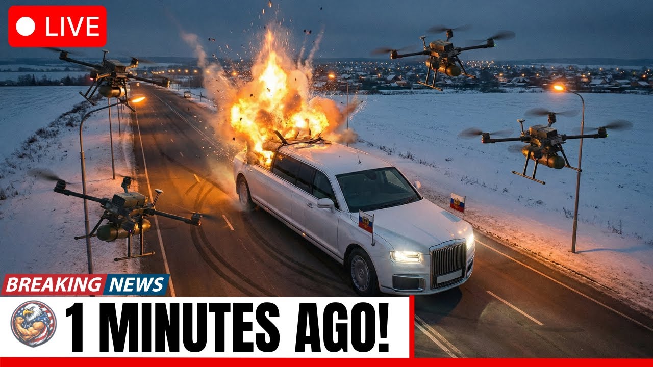 Russian General's $2 Million Armored Limousine Spotted Fleeing Kursk - Then THIS Happened...