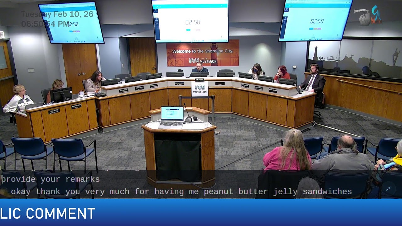 02-10-26 City Of Muskegon Commissioners Meeting
