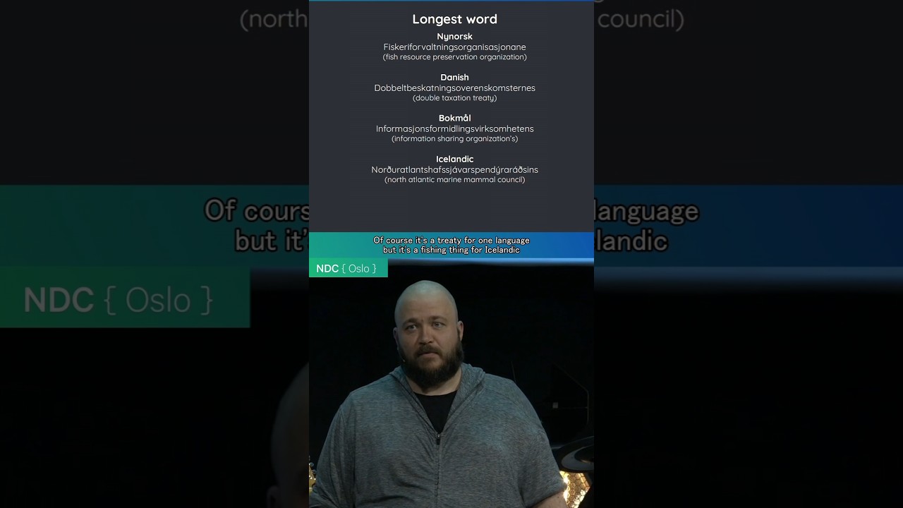 Most Nordic Word #nordic #comedy #language #sweden #norway #denmark #iceland
