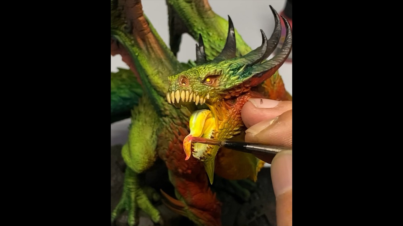 How to Paint a Dragon 🎨 