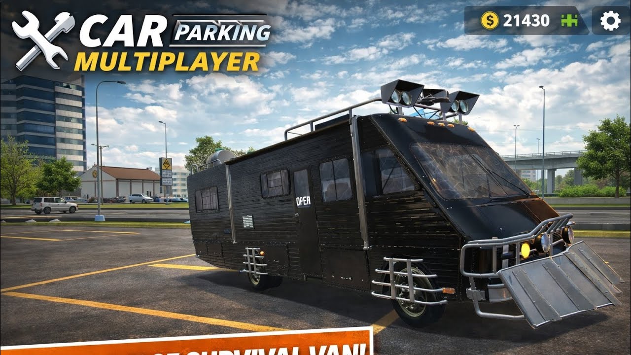CAR PARKING MULTIPLAYER 1 VAN TEST 