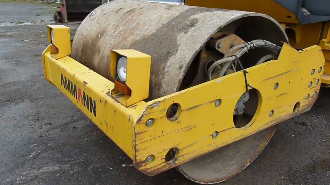 Rouleau Compacteur Monocylindre Ammann AC70 Single Drum Compactor/Roller