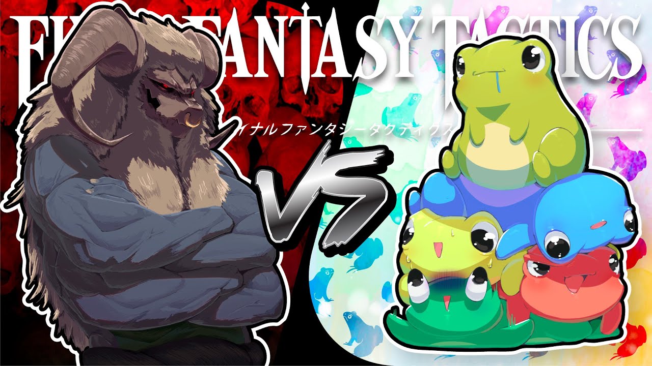 How to beat BELIAS THE GIGAS with a Full Frog Squad in Final Fantasy Tactics