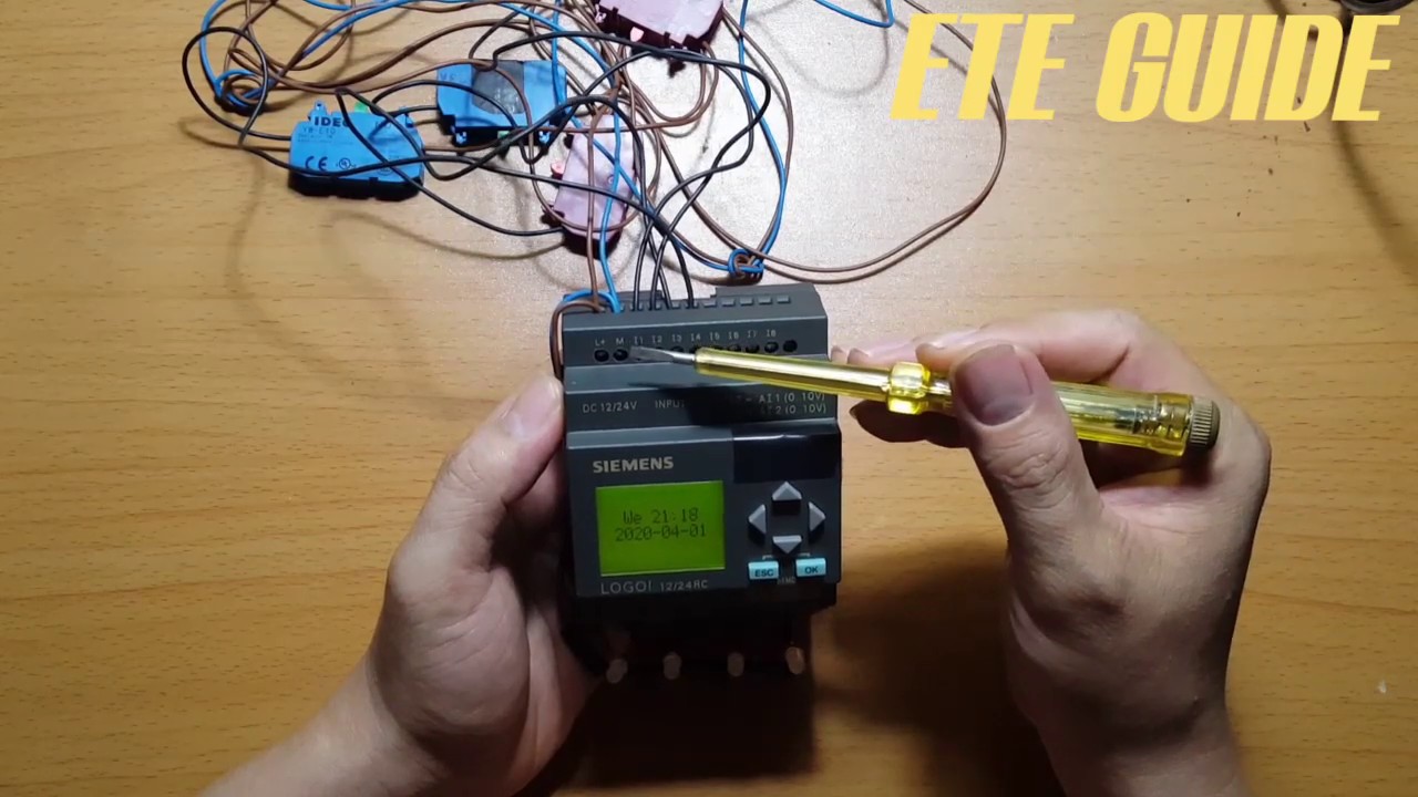 Làm chủ PLC LOGO || Bài 4 : Ngõ vào Input , ngõ ra Output, Cấp nguồn PLC LOGO DC/DC/RL 12/24RC