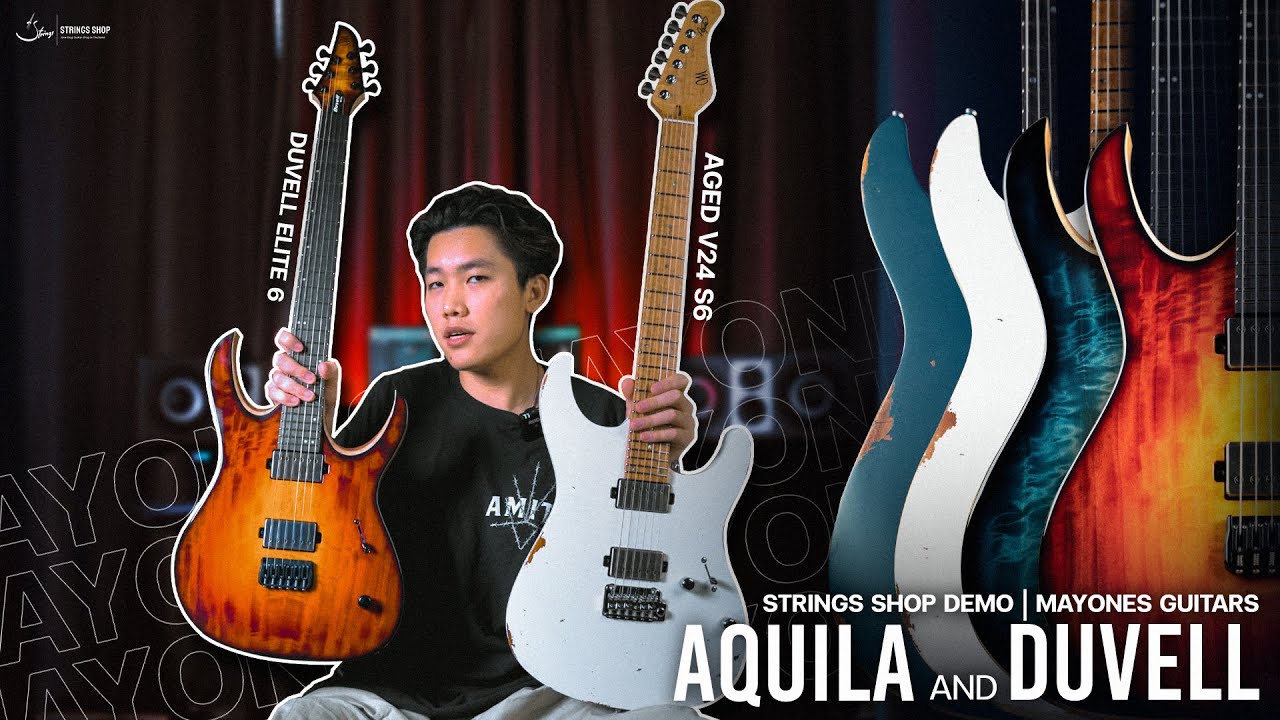 STRINGS DEMO TEST | Mayones Guitar 'Aquila & Duvell'