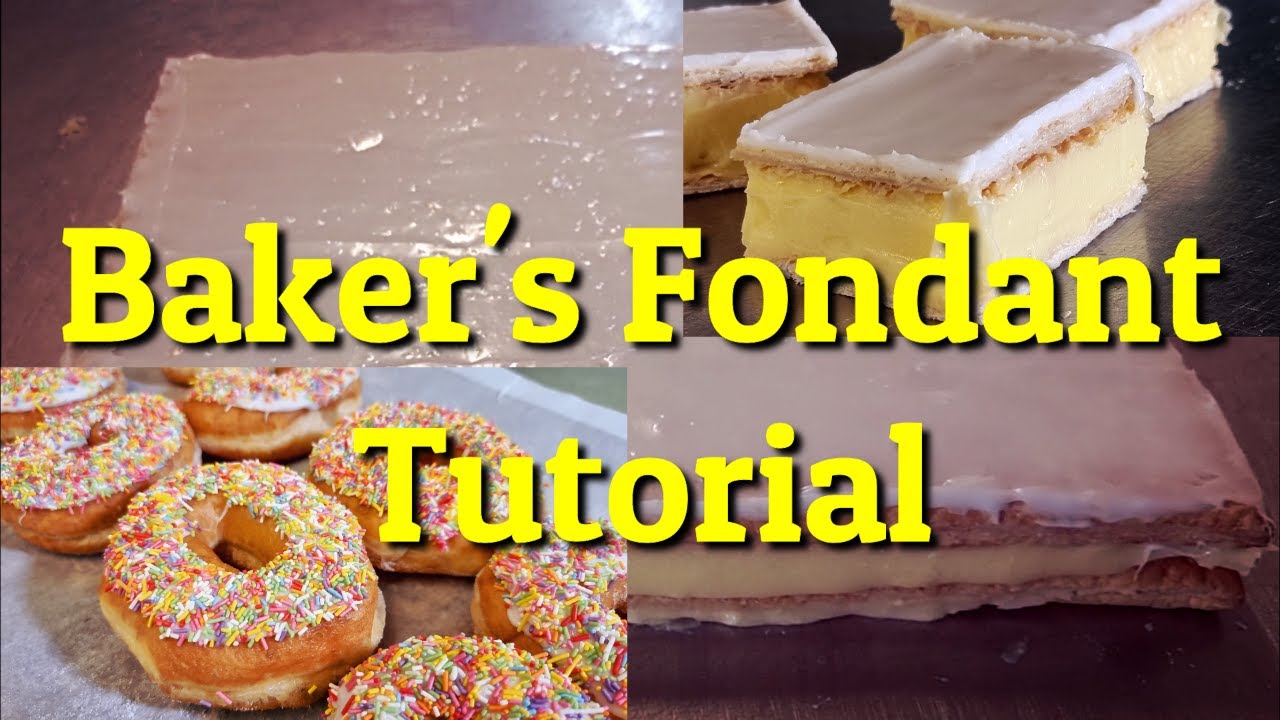 Baker's Fondant Tutorial How to get the best results at Bakery