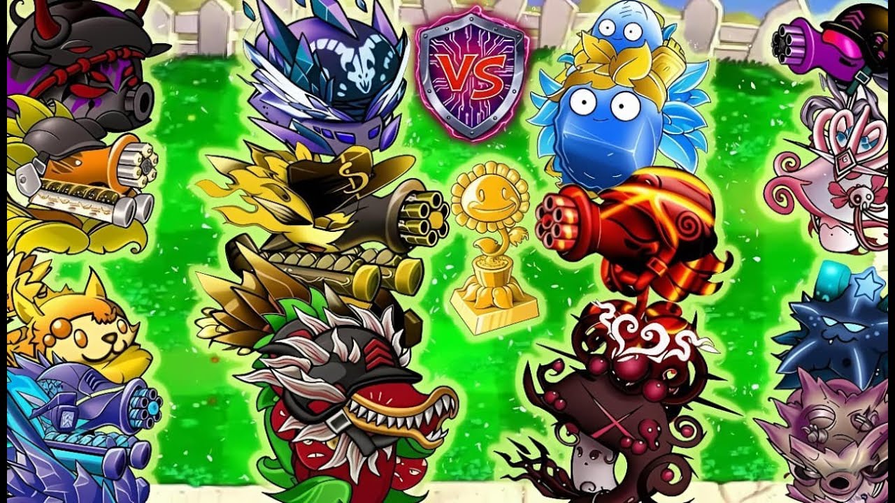 PVZ 1 Fusion 3.0 Challenge!!! TOURNAMENT ALL KNG FUSION PLANTS  - Who Will Win?