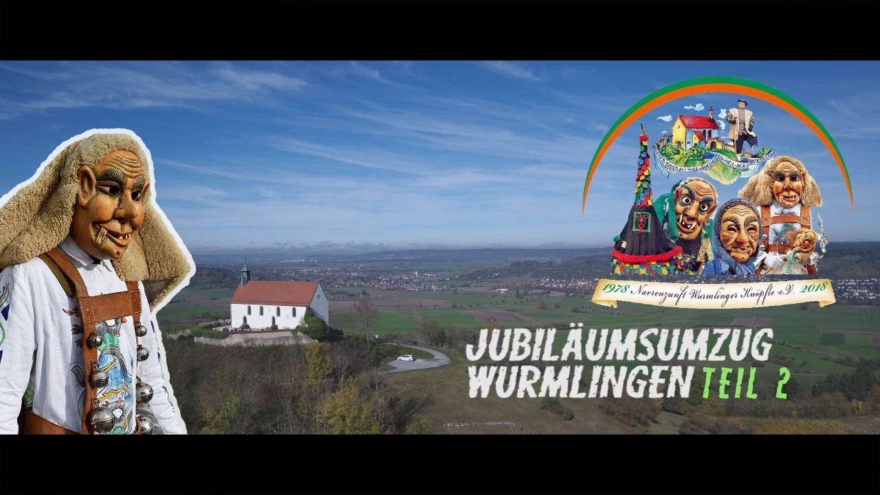 Jubiläumsumzug Rottenburg-Wurmlingen 2018 - Teil 2/2