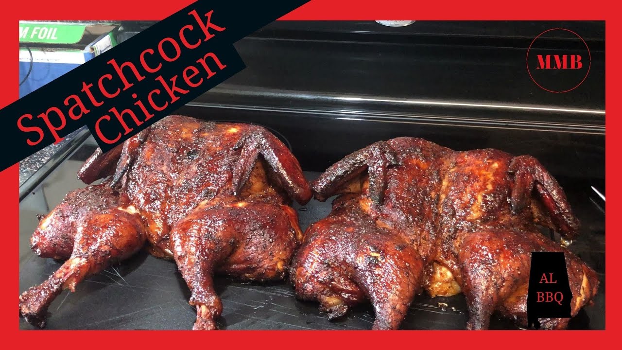 Spatchcock Smoked Chicken(On Offset Smoker) | Me & My Backyard