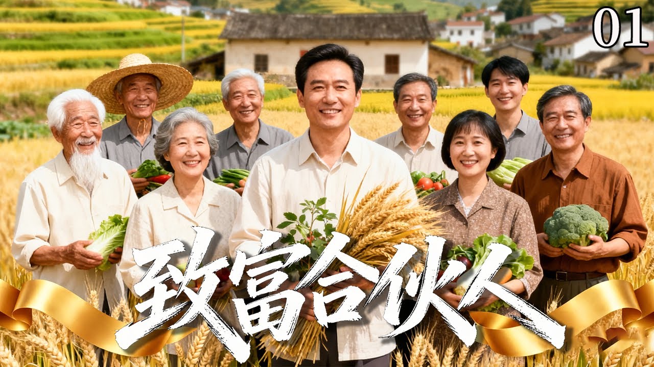 【超好看电视剧】致富合伙人01|村支书林三木号召“全村是我合伙人！”， 带领村民发展生态旅游点燃致富梦！昔日穷山村变成旅游胜地，看底层农民如何翻身成股东！#cdrama